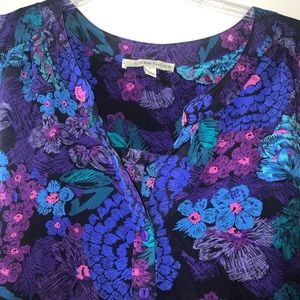 41 Hawthorne 2x Silk blouse.  Stitch Fix